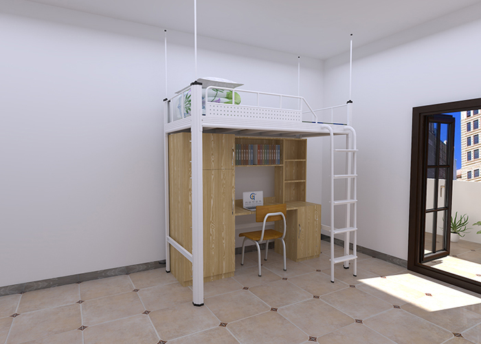 有這么一款不用螺絲銜接的卡扣式學(xué)生宿舍床，是什么體驗(yàn)？