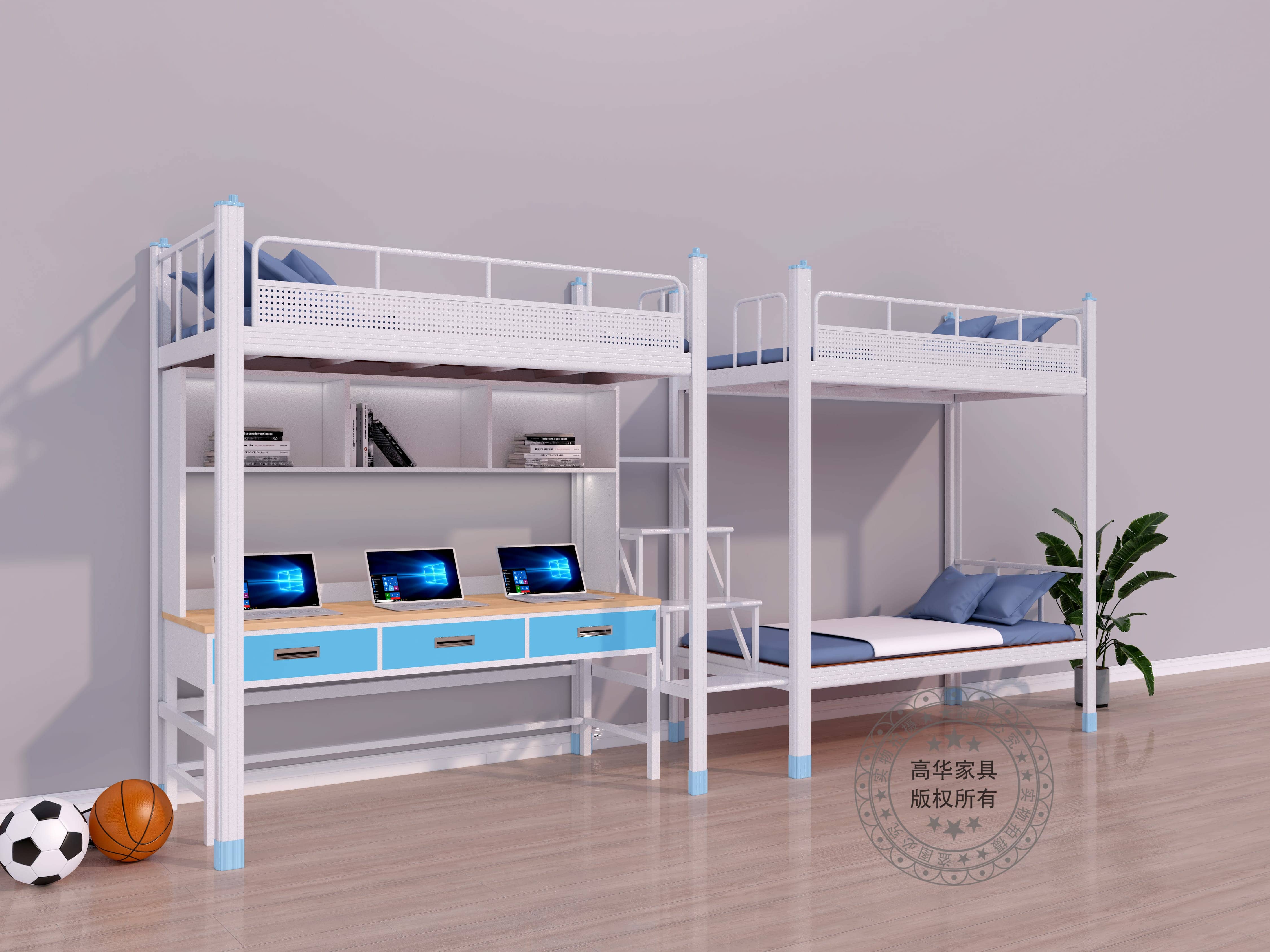 三人位公寓床-GH-G-045